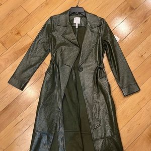 Leith pleather jacket